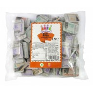 Milk Chocolate Bank Notes Solid Shapes 1kg Approx. 84 Pieces Suitable For Vegetarians